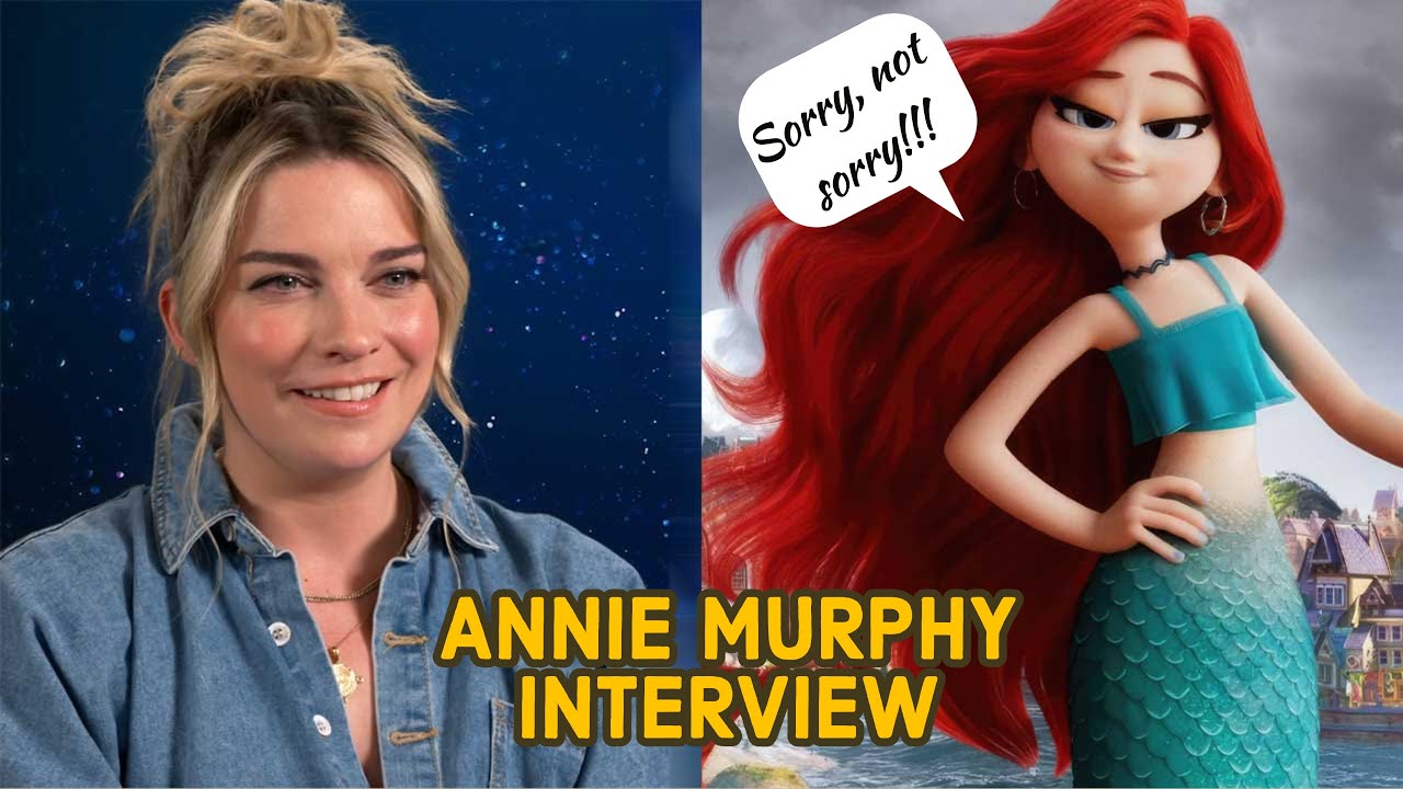 Annie Murphy talks mermaids, eyebrows, and theater kids