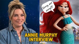 Annie Murphy Apologizes For Playing Mean Girl Role & Why Deep Fakes In Black Mirror Scare The Actor