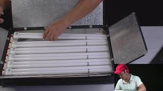 TEST ĐÈN KINO 6 BÓNG OSRAM ( ITALYA )