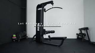 1RM Shadow Series | Lat Pulldown / Seated Row Pin Loaded Machine