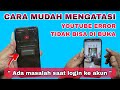 YOUTUBE ERROR ADA MASALAH SAAT LOGIN KE AKUN || CARA MENGATASI YOUTUBE TIDAK BISA DI BUKA