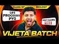 CBSE Class 10 Science | Biology Chapter 1 Life Processes PYQ | Vijeta Batch First Class FREE