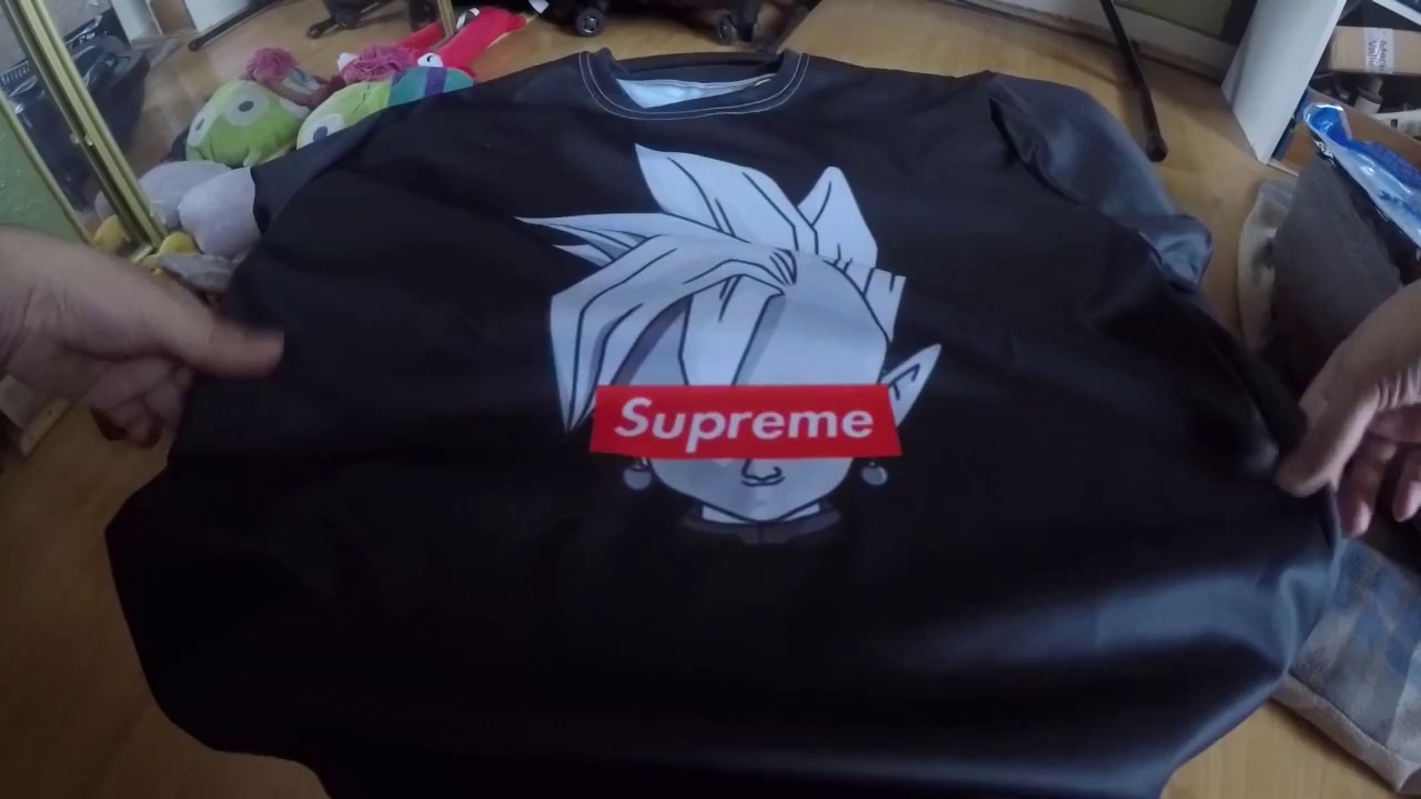 Supreme LV Pattern Swag Goku Parody Jersey Shorts