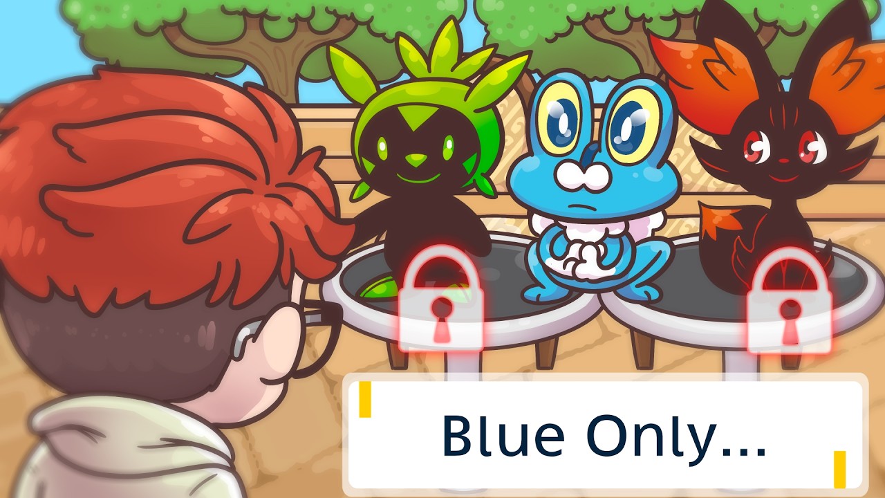 I Attempted a Pokemon Y Nuzlocke, With Only 1 Colour