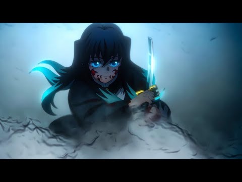 Muichiro Vs Gyokko 4k Gmfu Amv Demon Slayer Season 3 Youtube 