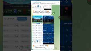 Arbitrage Profit 5.44% 250525 Paris Vs Reimsjoin Telegram