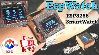 DIY Arduino SmartWatch, OLED, Wemos D1 mini, ESP8266 | Mr B Does Electronics