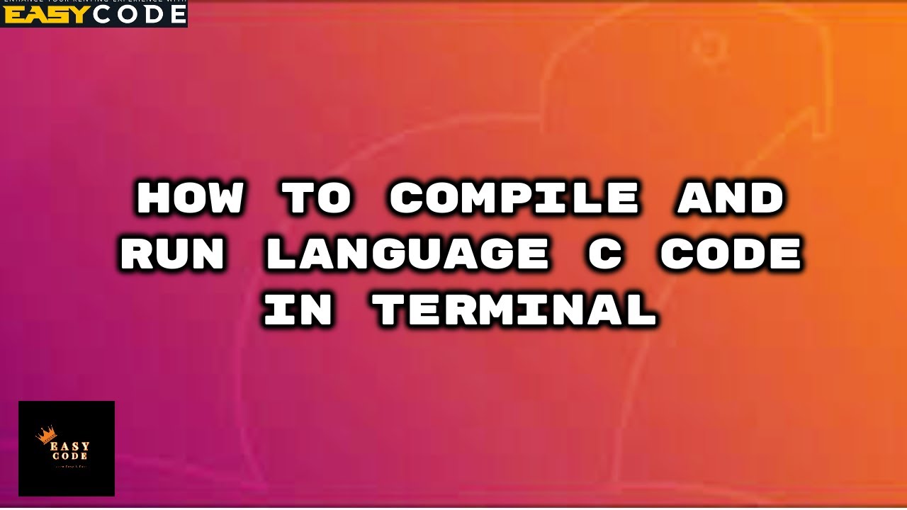 How to Compile and Run C code in Ubuntu (Urdu/Hindi) - YouTube