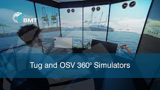 BMT | Vessel Simulator | BMT REMBRANDT | 5-bridge training platform for tugs and ship pilotage