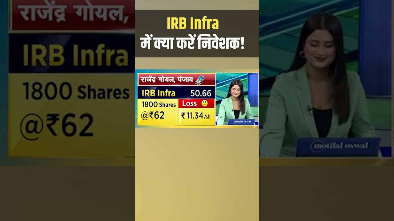 IRB Infra Share Price: क्या करें निवेशक! I Stock Market