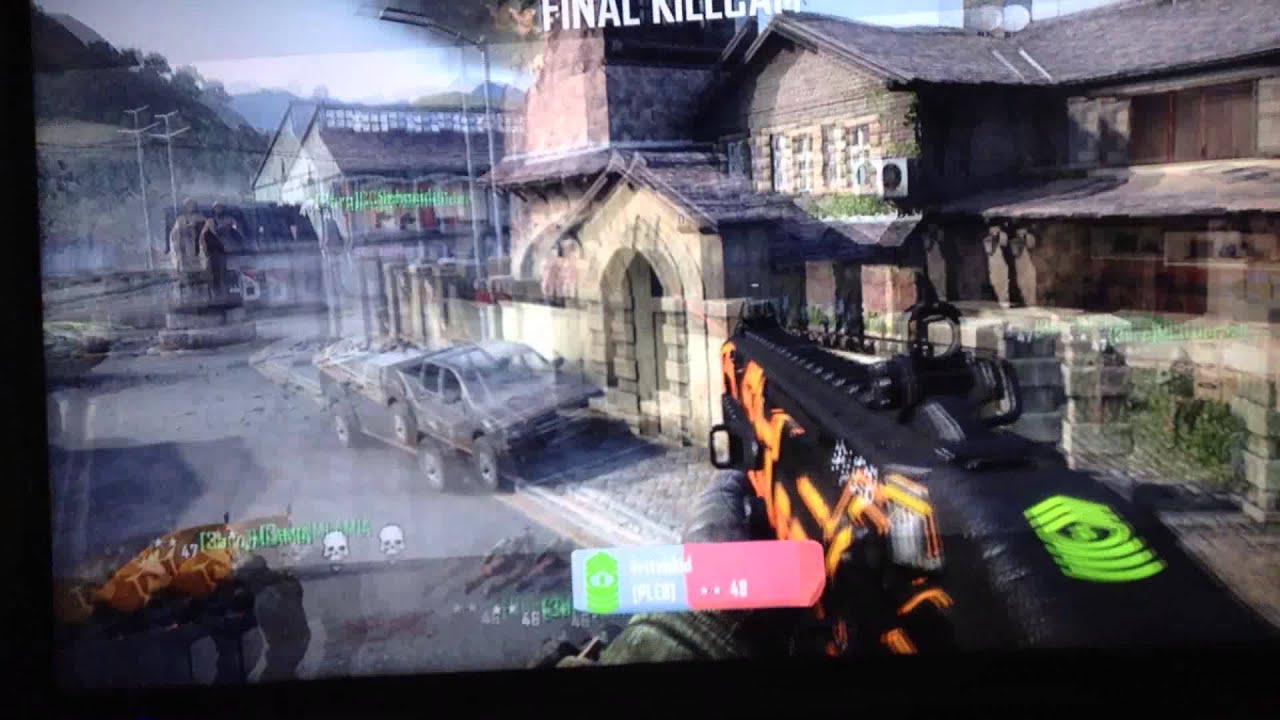 Bo2 SMR 360 Trickshot on Bots - fritchkid