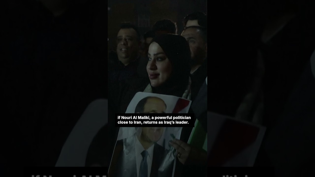 Iraqis protest outside US embassy in Baghdad over Trump interference