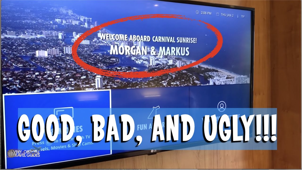 Dirty Balcony, Great Food - Carnival Sunrise First Impression