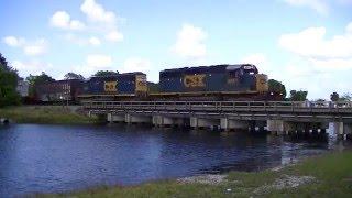 CSX Freight Train 157