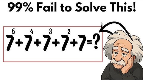 | Calculator No Allowed |A Nice Maths olympiad question | Algebra problem