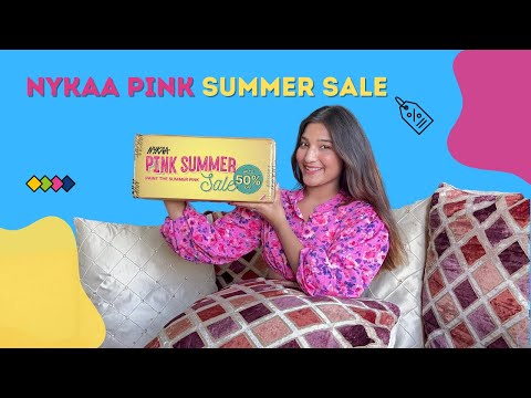 NYKAA PINK SUMMER SALE 2023 REVIEW | NYKAA HAUL | MAKEUP, SKINCARE, BEAUTY | NUPS WORLD #nykaa #sale