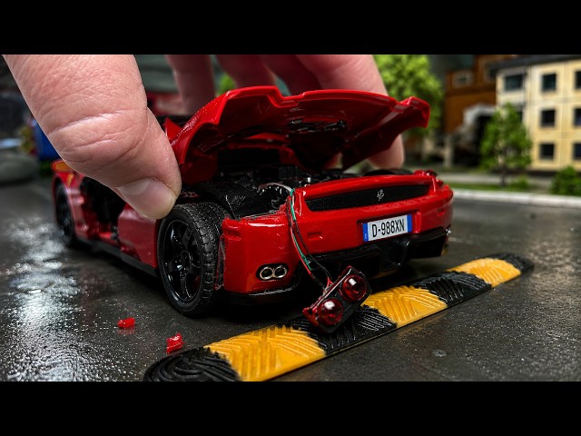 Unboxing of Ferrari Enzo 1:24 Scale. Super Realistic Diecast Model