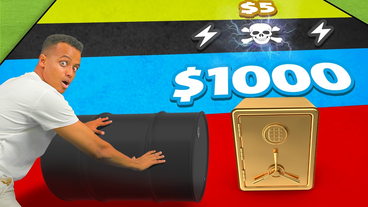أقوى تحدي باليوتيوب 🔥🛢️ تقدر توصل 10,000 💵 ؟