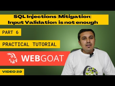 Input Validation Vulnerability Attack || SQL Injection Bug Bounty || WebGoat || Cyber World Hindi