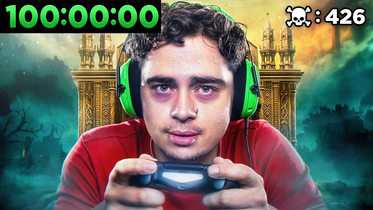 Je me suis donné 100 HEURES de live pour finir ELDEN RING !
