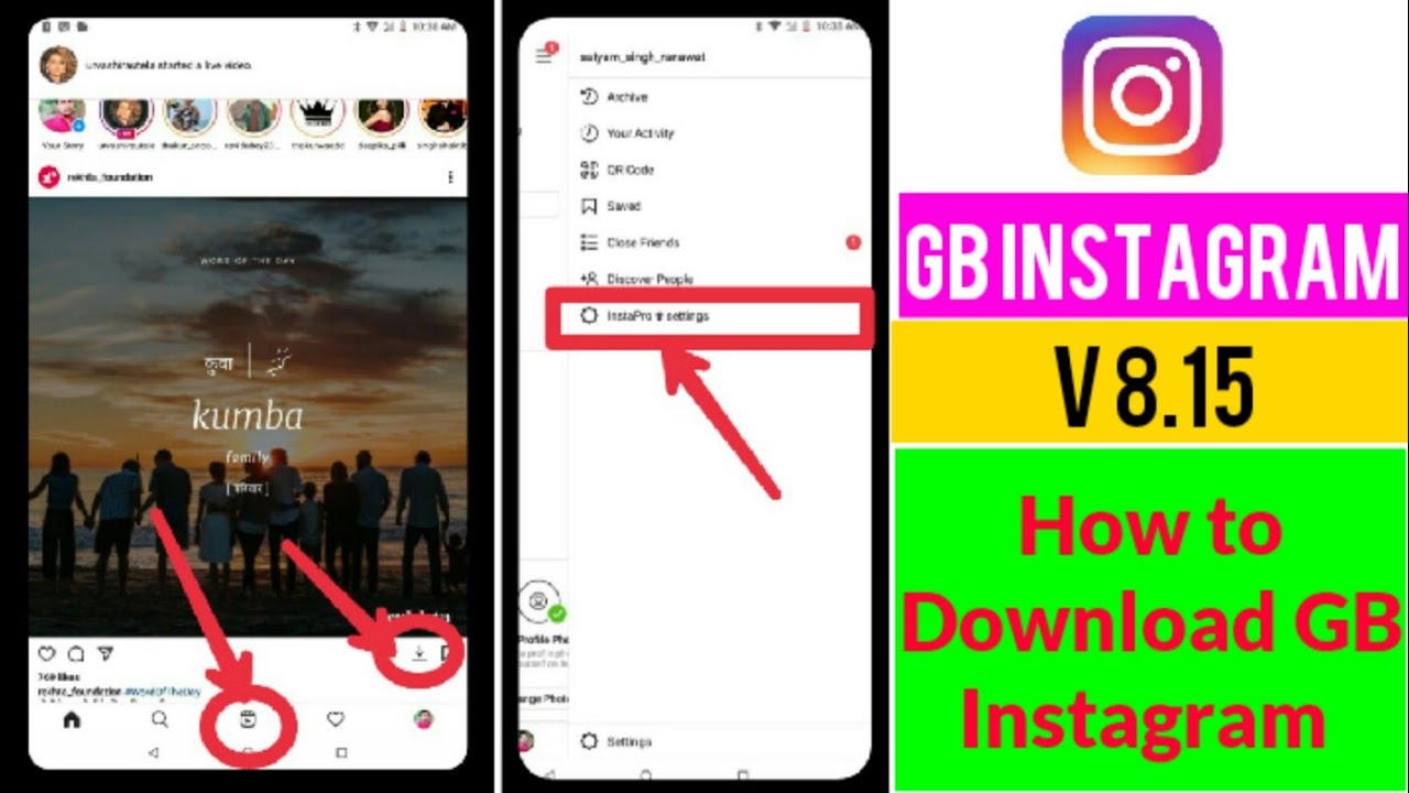 GB Instagram Latest Version 8.15 | GB Instagram Download Kaise kare | Insta Pro v8.15