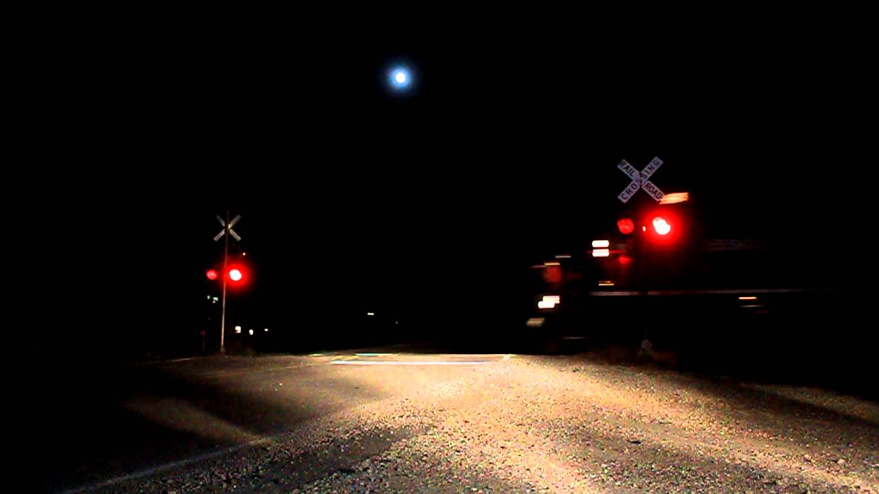 StL&H SD40-2 under a full moon