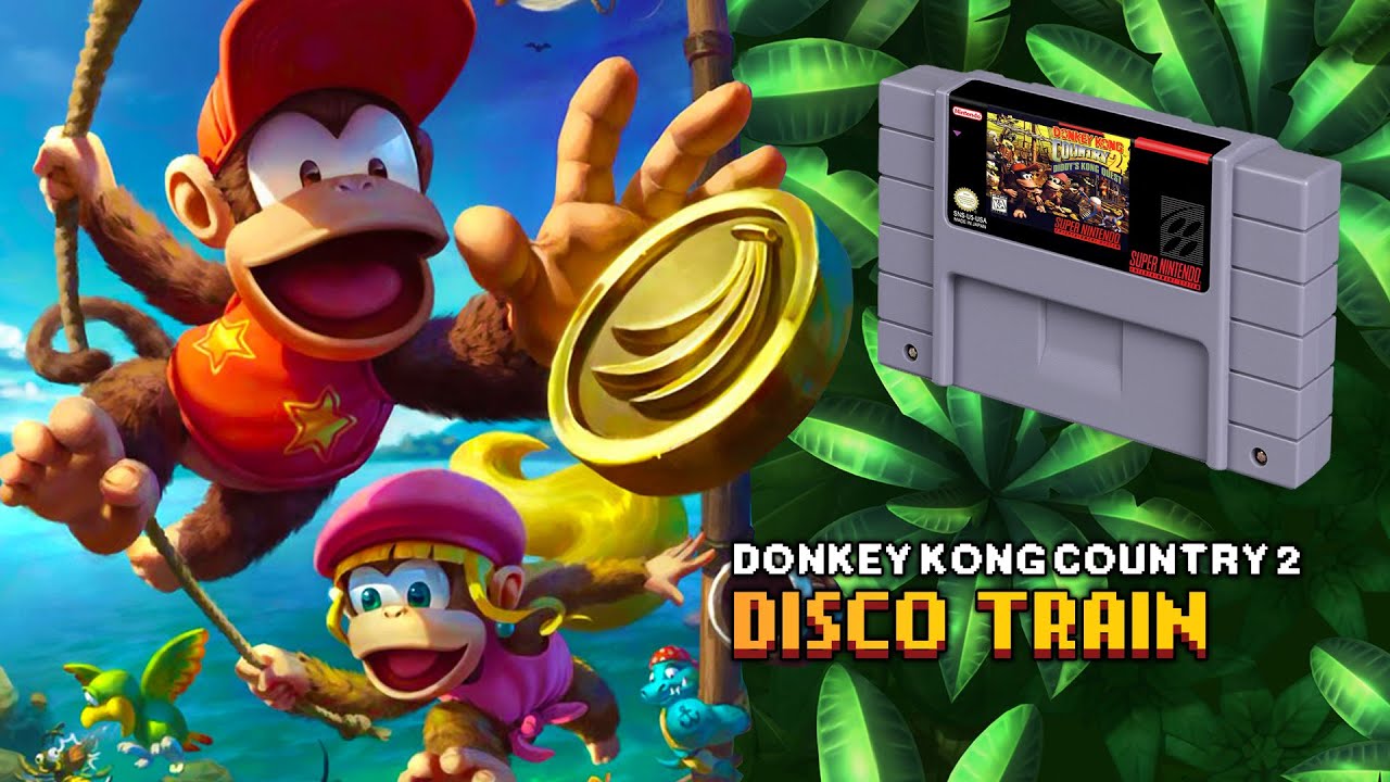 Disco Train - Donkey Kong Country 2  OST  [ Relaxing Study Retro VGM ]