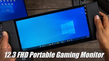 BEAUTIFUL 12.3" FHD Touch Portable Gaming Monitor Review