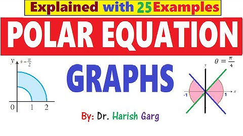 Polar Equations and Graph with Several Examples