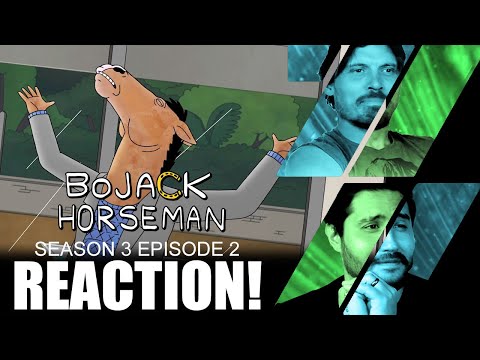 BoJack Horseman 3x2 REACTION!! "The BoJack Horseman Show"