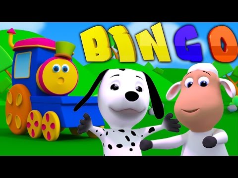 Боб Поезд Бинго | Боба поезд | музыка для детей | Bob The Train | Dog Song | Bob Train Bingo