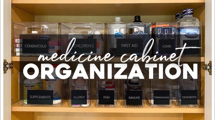 How to Organize Medication Bottles: Storage on Vimeo