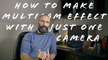 How to make multi cam effect with just one camera | Final Cut Pro X |