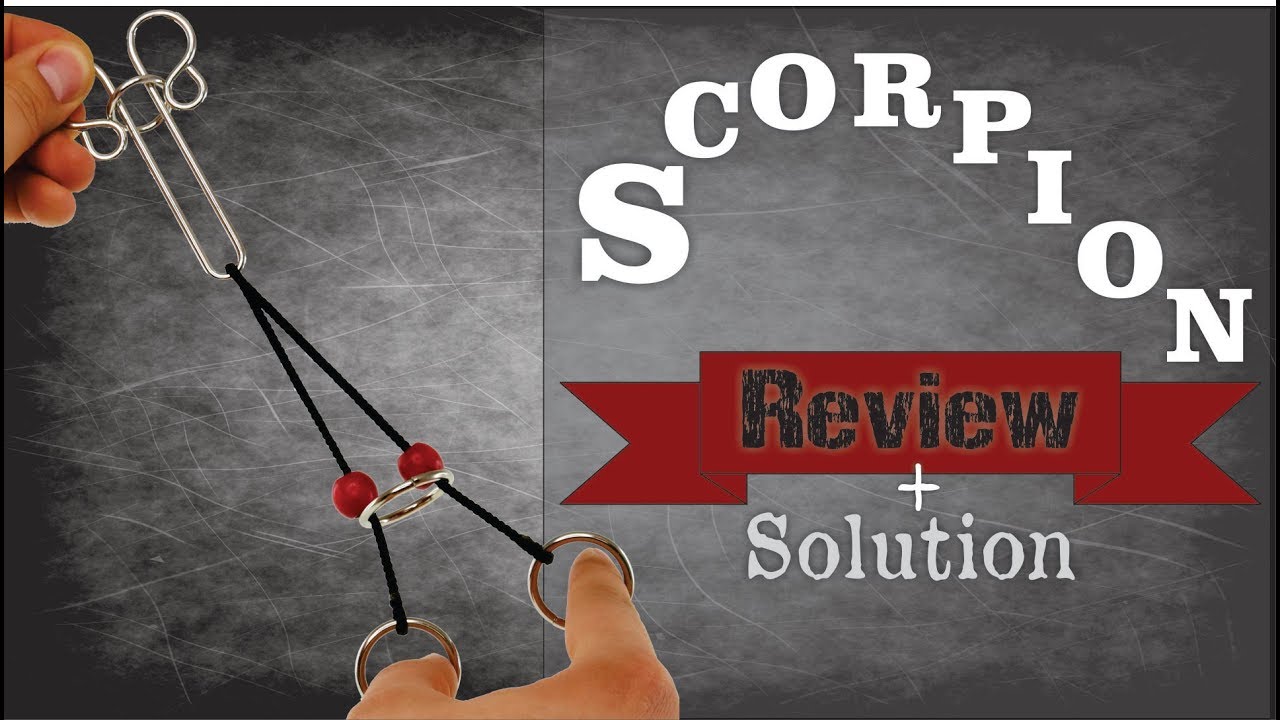 The DEMANDING Scorpion WIRE PUZZLE