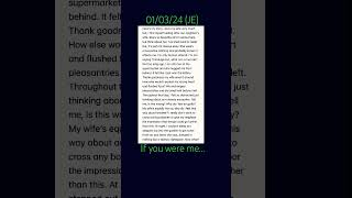How would you handle this situation? All my thinking faculties have failed. #shorts #subscribe