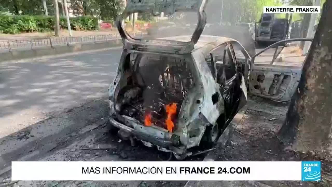 Francia: indignación por la muerte de un joven a manos de un policía