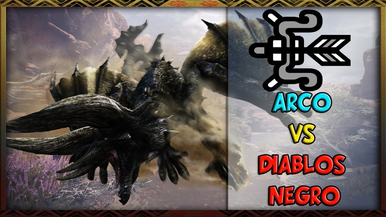 MONSTER HUNTER WORLD - DIABLOS NEGRA 