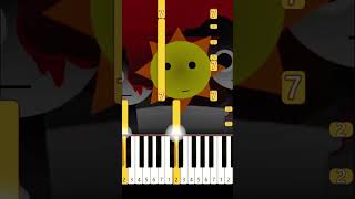 Sprunki BRUD – Jevin, Mr. Sun, Mr. Tree &amp; Pinki 🎹 | Piano Tutorial #piano #pianomusic