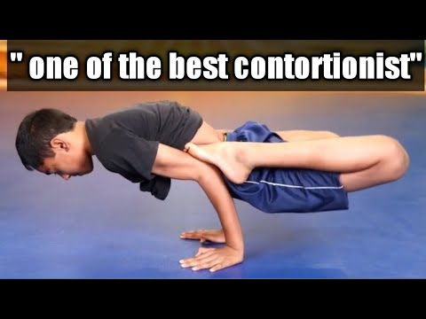 contortion and advanced yoga#shorts
