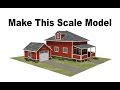 Scale Model Houses | Make these model railroad houses in HO scale, OO, or N scale Scale Model Houses | Make these model railroad houses in HO scale, OO, or N scale