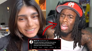 Adult Entertainer Mia Khalifa HUMBLED After Calling Out Kai Cenat and Tyla