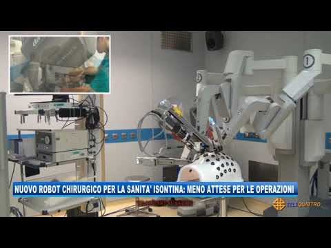 NUOVO ROBOT CHIRURGICO PER LA SANITA’ ISONTINA: MENO ATTESA PER LE OPERAZIONI | 18/02/2021