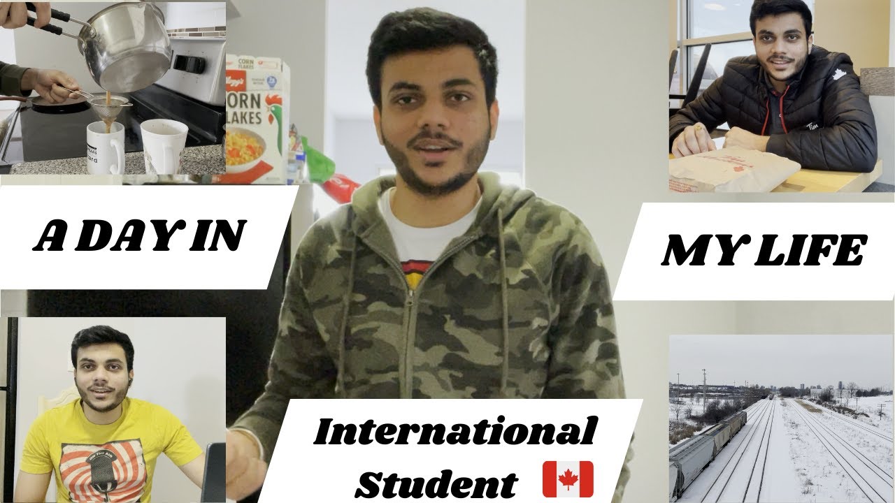 A DAY IN MY LIFE | INTERNATIONAL STUDENT IN CANADA | pcvlogs - YouTube