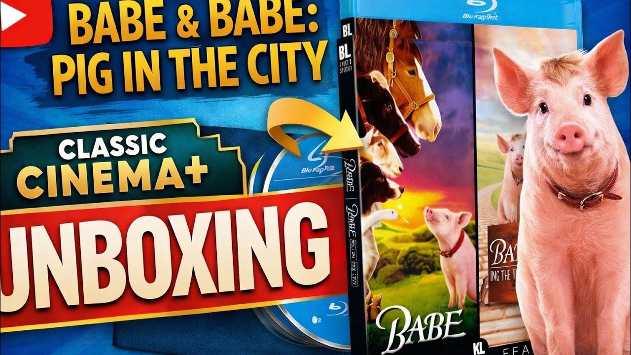 Unboxing: Babe Double Feature Blu-ray 