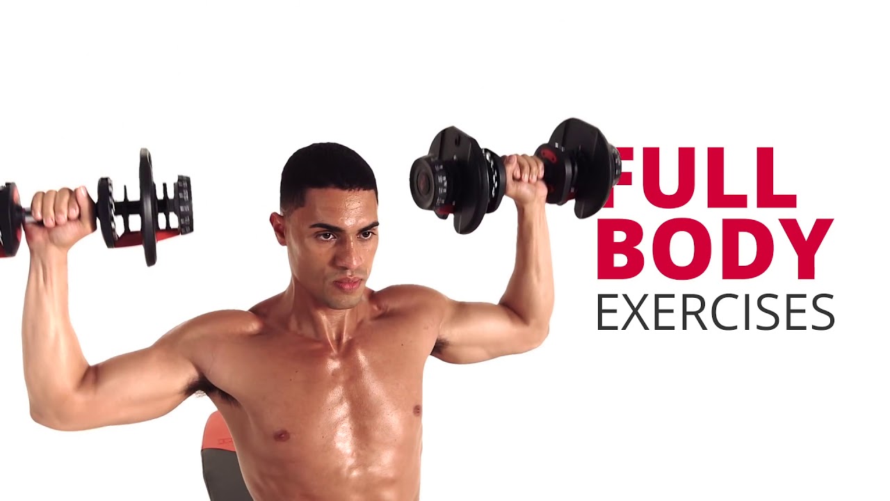 Work Out At Home Easy Try Bowflex 552 Dumbbells Youtube