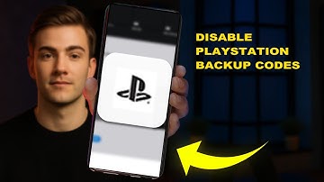 How To Disable PlayStation Backup Codes 2025 (EASY GUIDE)