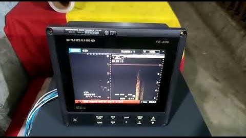 FURUNO FE 800 ECHO SOUNDER