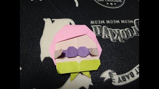 折り紙でキャラクターを作る〜アリエル〜