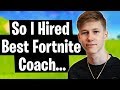 I Hired Best Fortnite Player To Coach me for FNCS Solo