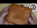 家で何しよう？　そうだ！　革財布を洗おう！　ということで、丸洗いメンテナンス。　【 Leather wallet Maintenance】